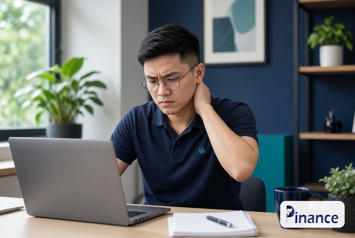 Hưng Pin cau mày nhìn thông báo chữ ký số hết hạn trên laptop