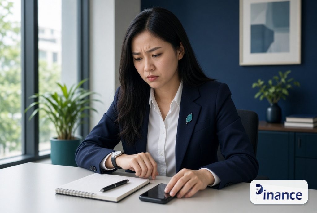 Thanh PVS nhìn lịch tạm ngừng và trạng thái hóa đơn, logo Pinance official