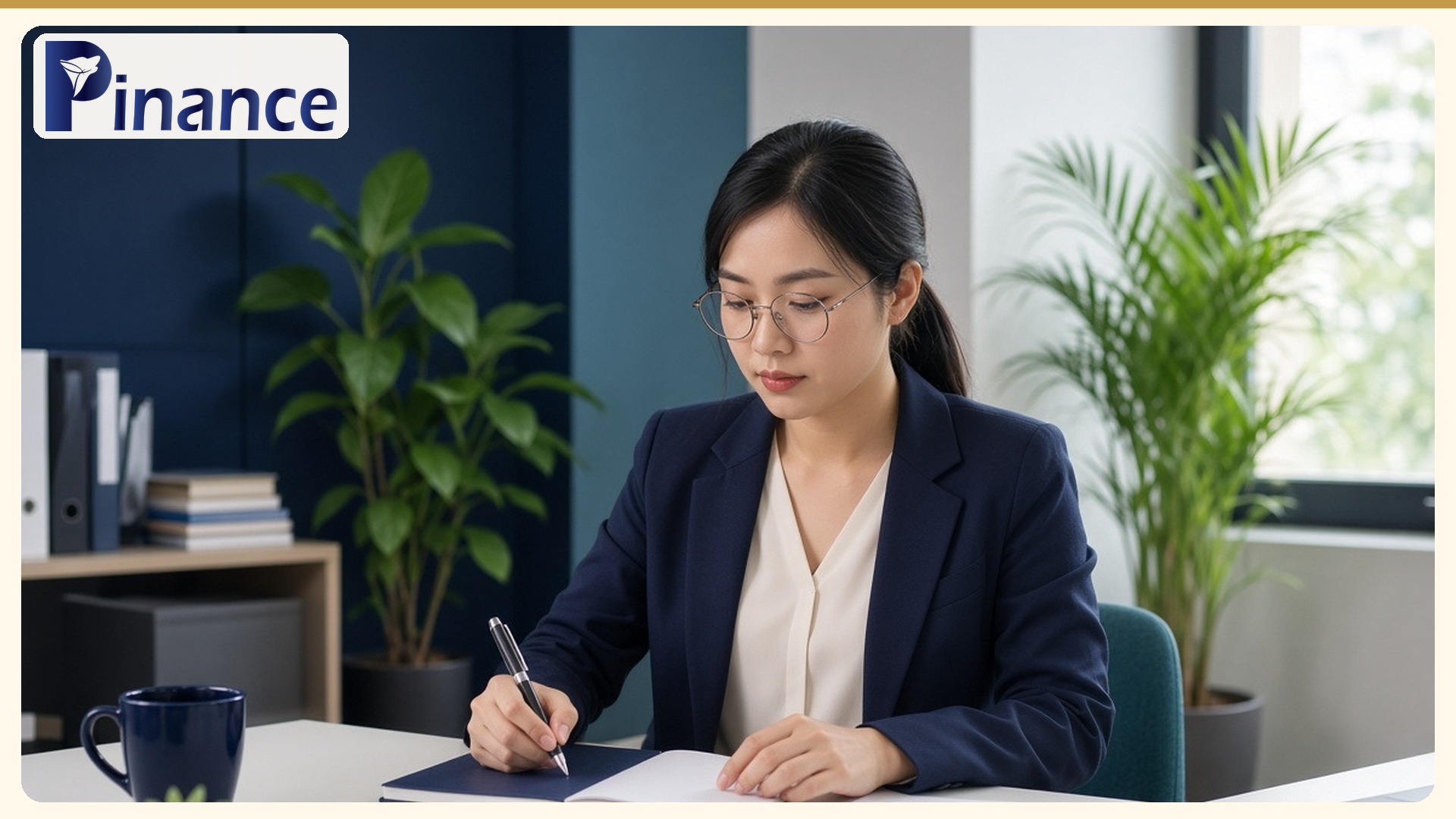 Người đang tập trung làm việc tại bàn, minh họa bài dạy bán khóa học qua mạng khi đã có lương: đăng ký hộ kinh doanh, đăng ký thuế và thông báo doanh thu