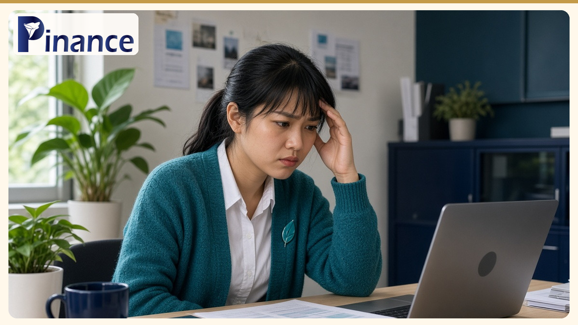 Kế toán đối chiếu hồ sơ trên bàn làm việc, minh họa bài chọn mẫu tờ khai thuế nhà thầu nước ngoài theo Thông tư 89